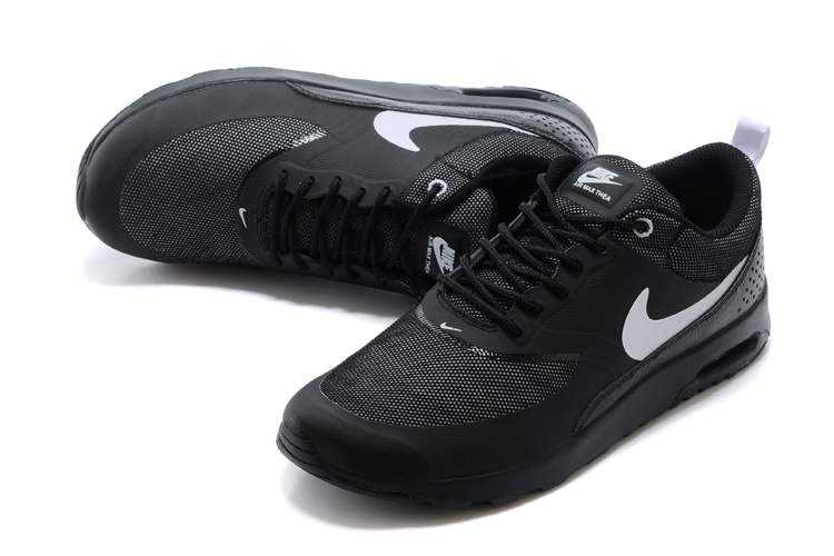 nike air max thea premium de la Chine moins cher classic basket tout blanc noir discount